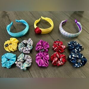 Disney Princess Headbands and Scrunchies Set